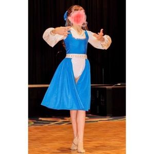 Custom costume for dance or talent “Belle” Beauty and the Beast